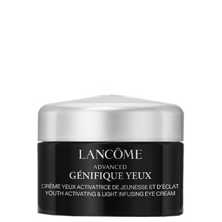 LANCOME Advanced Genifique Yeux Youth Activating & Light Infusing Eye Cream 5 ml สูตรปรับปรุงใหม่ เข้มข้นขึ้น เพิ่มความชุ่มชื้นยาวนานถึง 24ชั่วโมง ลดตาคล้ำ ลดริ้วรอย