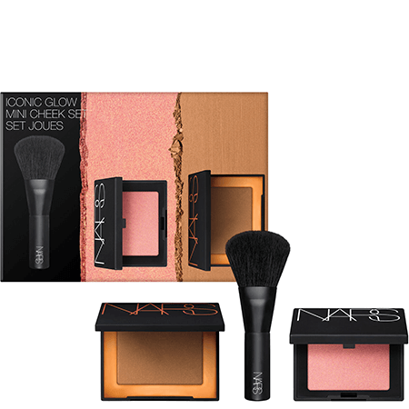 NARS Iconic Glow Mini Cheek Set #Orgasm/Laguna เซ็ตเพื่อพวงแก้มสวยโกลว์กระจาย ด้วยเซ็ตบลัชออนออกัสซั่ม และ บรอนเซอร์ลากูน่า สวยมั่นรับซัมเมอร์