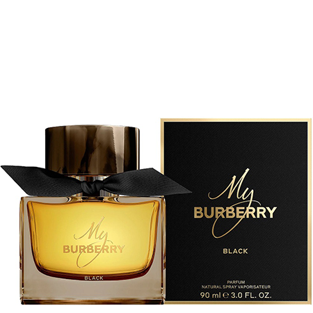 BURBERRY My Burberry Black Parfum 90 ml. น้ำหอมหอมหวานดั่งสวนดอกไม้บานสะพรั่งหลังฝนตกในกรุงลอนดอน แฝงด้วยความหรูหราเซ็กซี่น่าค้นหา