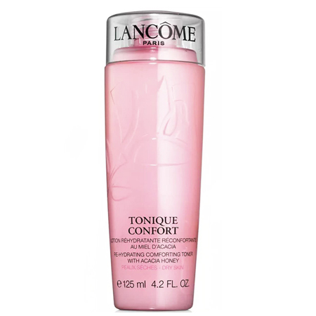 LANCOME Tonique Confort Re-Hydrating Comforting Toner Dry With Acacia Honey 125ml ผลิตภัณฑ์ทำความสะอาดพร้อมมอบความชุ่มชื้นให้กับผิว