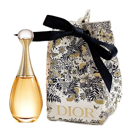 Dior J'adore Infinissime Limited Gift Set เซ็ตน้ำหอม 5 ml พร้อมถุงกระดาษดิออร์แสนหรูหรา ยั่วยวนจากดอกกุหลาบซ่อนกลิ่น กลิ่นนุ่มละมุน