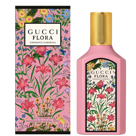 GUCCI Flora Gorgeous Gardenia Eau De Parfum 50 ml น้ำหอม จากแบรนด์ GUCCI กลิ่นฟลอรัลที่เต็มไปด้วยความสดใส หวานละมุน
