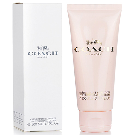 Coach Coach Perfumed Hand Cream 100 ml ครีมทามือพร้อมบำรุง มีกลิ่นหอมสดชื่นของซีทรัสและความสดใสจากกลิ่นอายของสับปะรด ให้มือชุ่มชื่นน่าสัมผัส