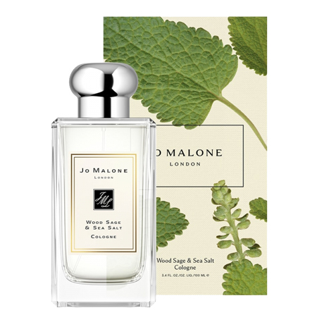 Jo Malone Jo Malone Wood Sage And Sea Salt Cologne 100 ml ละอองความหอม ความสดชื่นจากซีซอลท์ ราวกับอยู่ในความอุดมสมบูรณ์ของผืนป่าติดชายทะเล เปี่ยมสุข สงบ ผ่อนคลาย